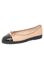 Nude/Black Patent Color