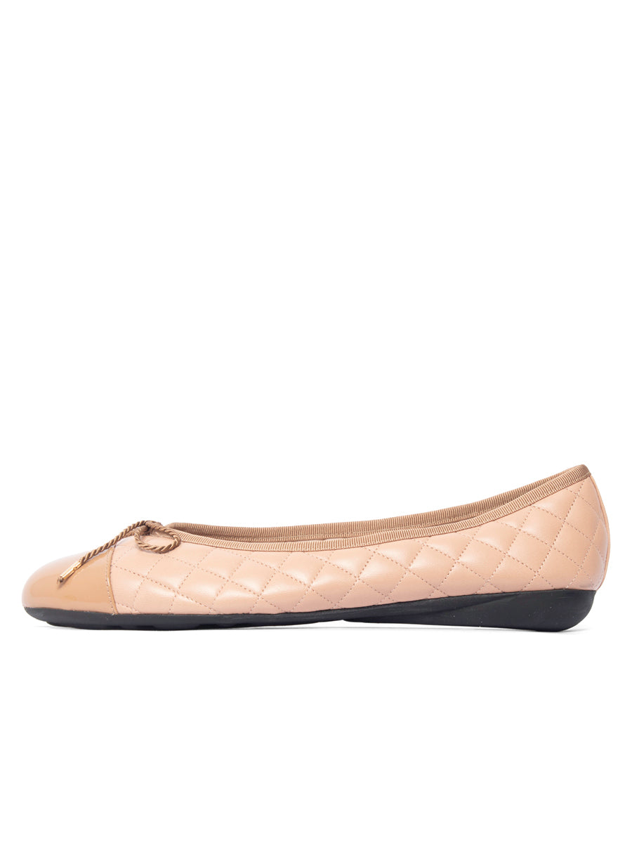 Best Quilted Leather Ballet Flat