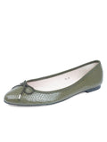 Luxe Textured Leather Ballet Flat