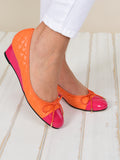 Nice Quilted Leather Wedge