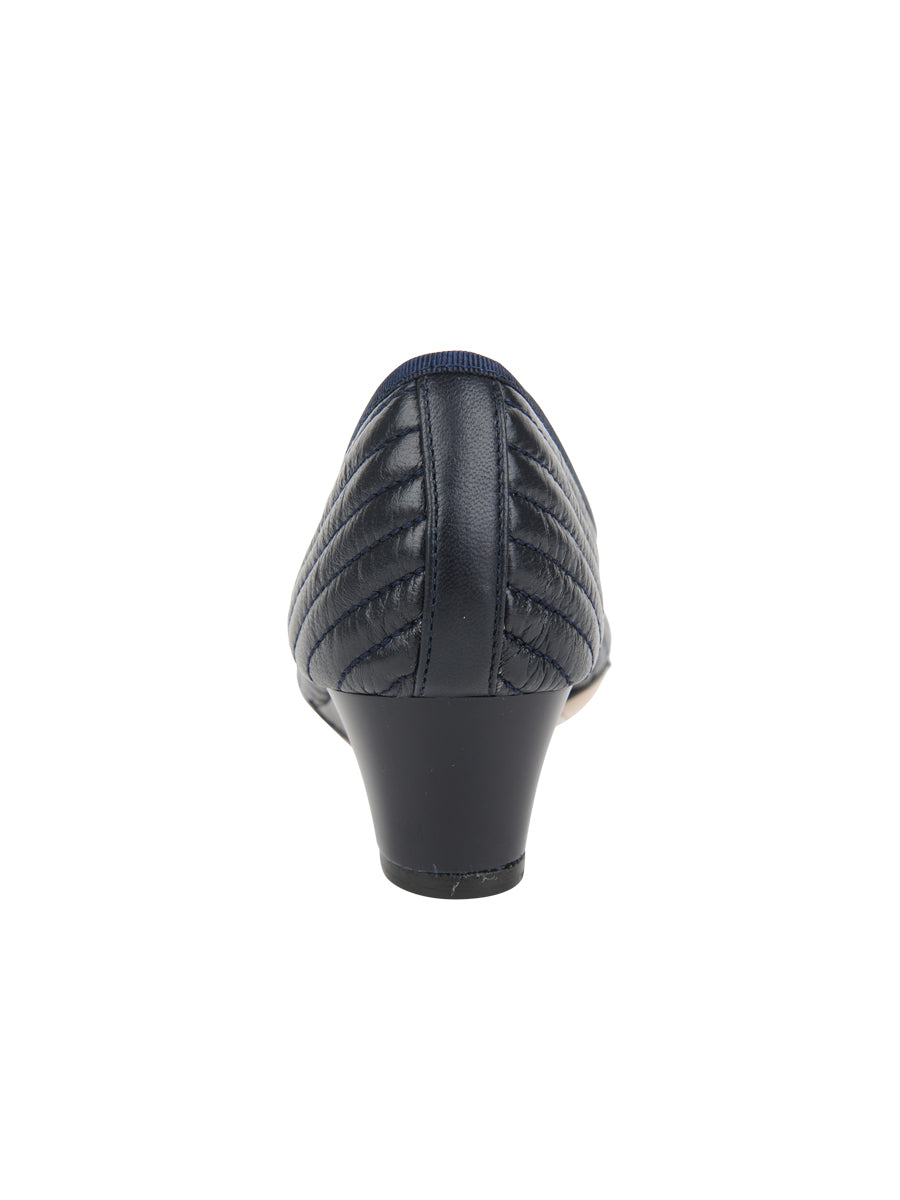 Nuba Quilted Leather Wedge