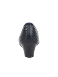 Nuba Quilted Leather Wedge