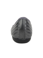 Brush Quilted Leather Ballet Flat