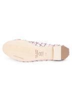 Best Sequin Mesh Ballet Flat with Leather Sole