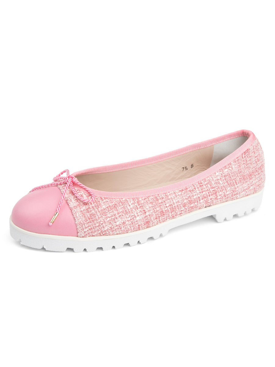 Bravo Lug Sole Ballet in Tweed