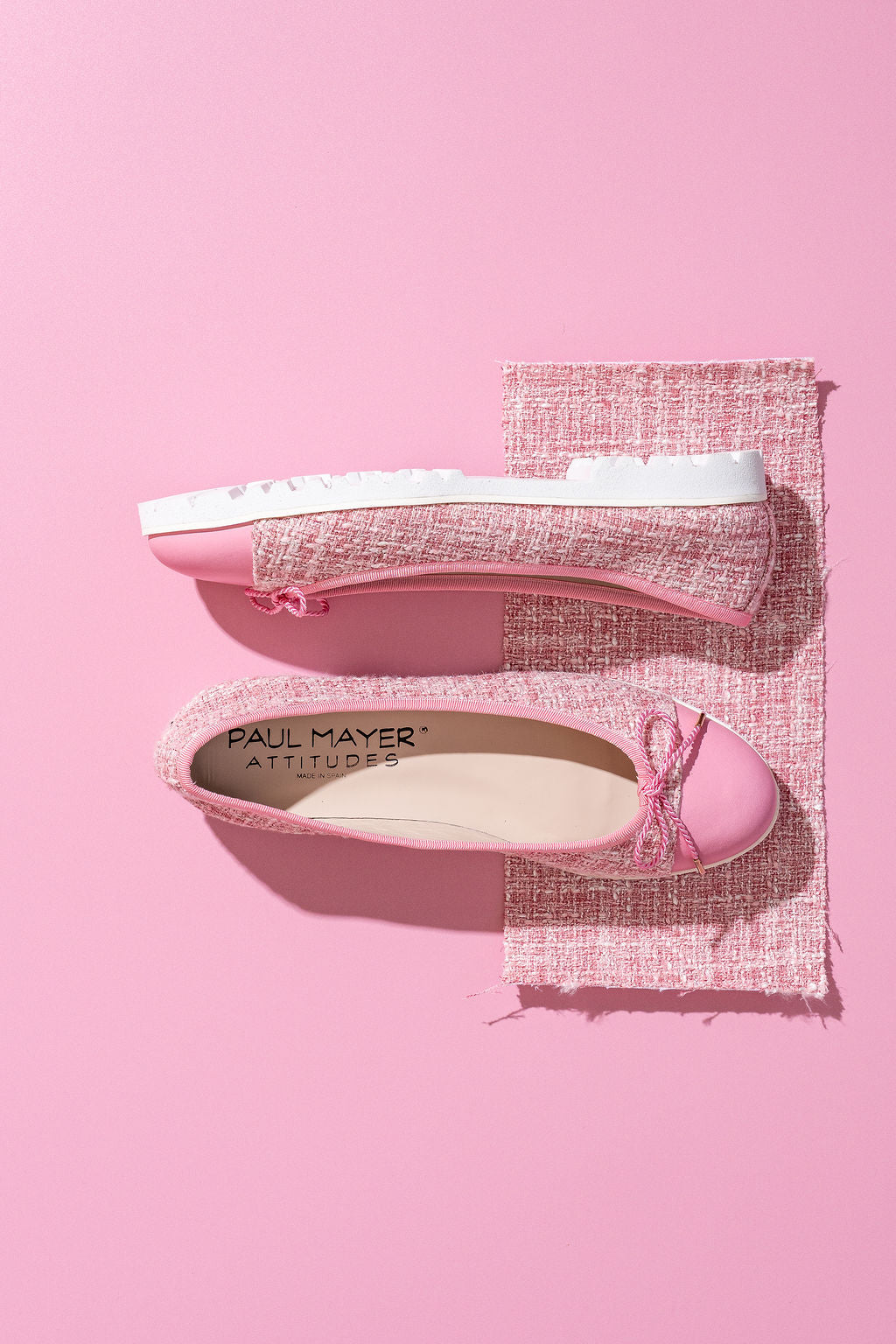Bravo Lug Sole Ballet in Tweed