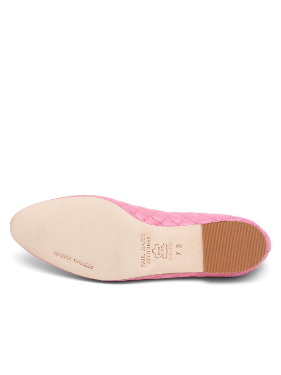 Lido Quilted Leather Ballet Flat