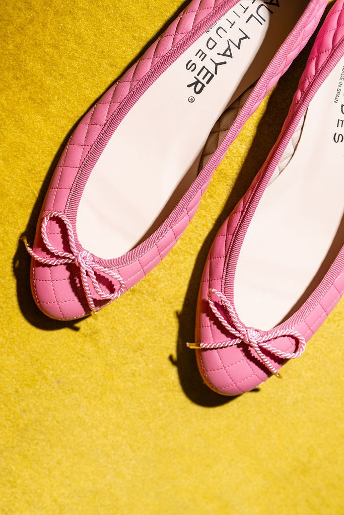 Lido Quilted Leather Ballet Flat