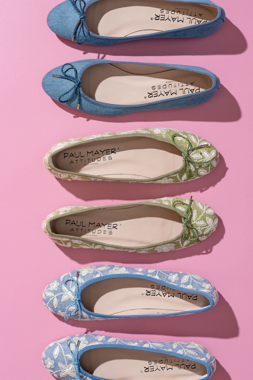 Best Embroidered Flat with Leather Sole