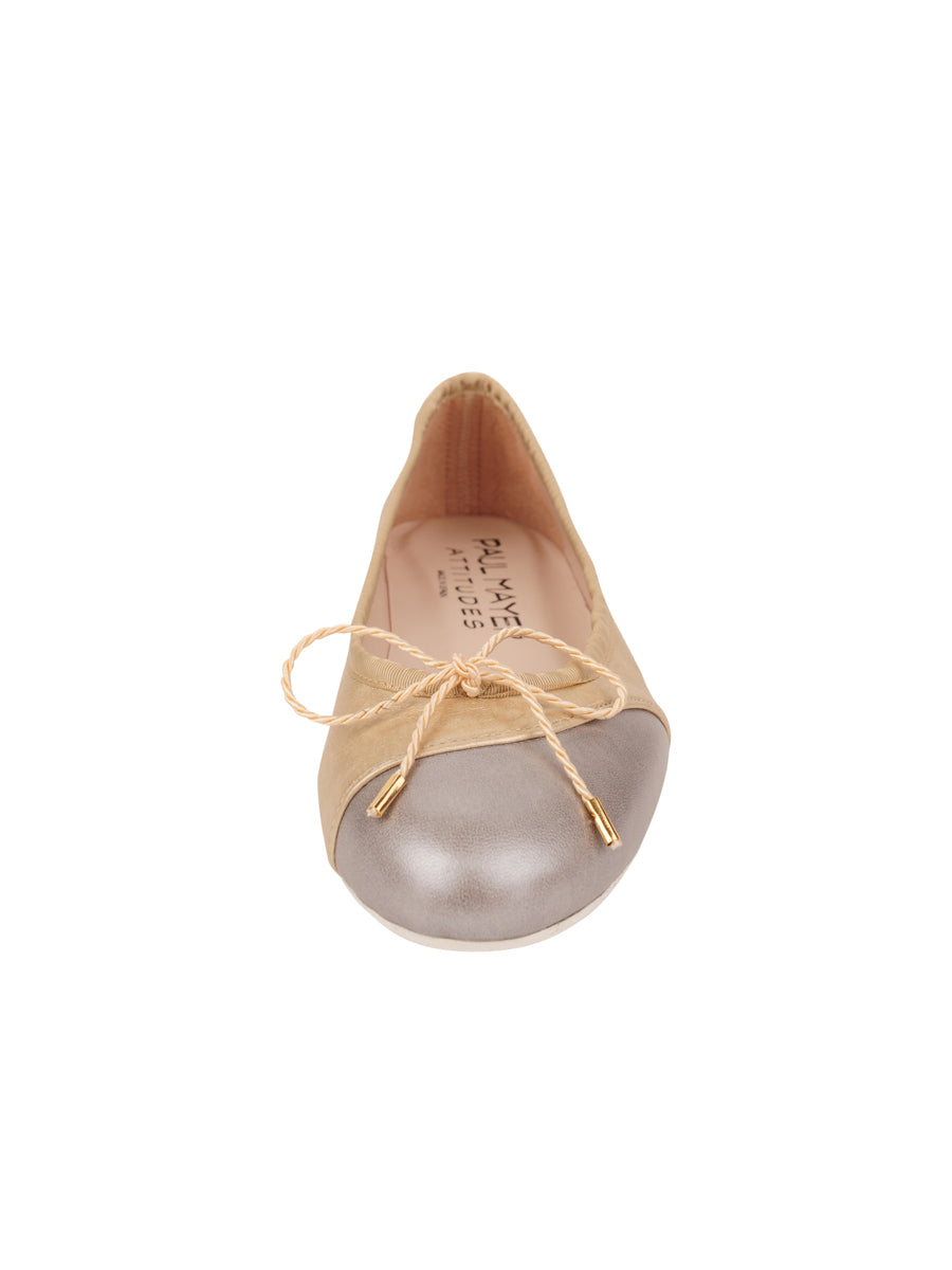 Brave Leather Ballet Flat