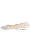 Cozy Quilted Leather Ballet Flat
