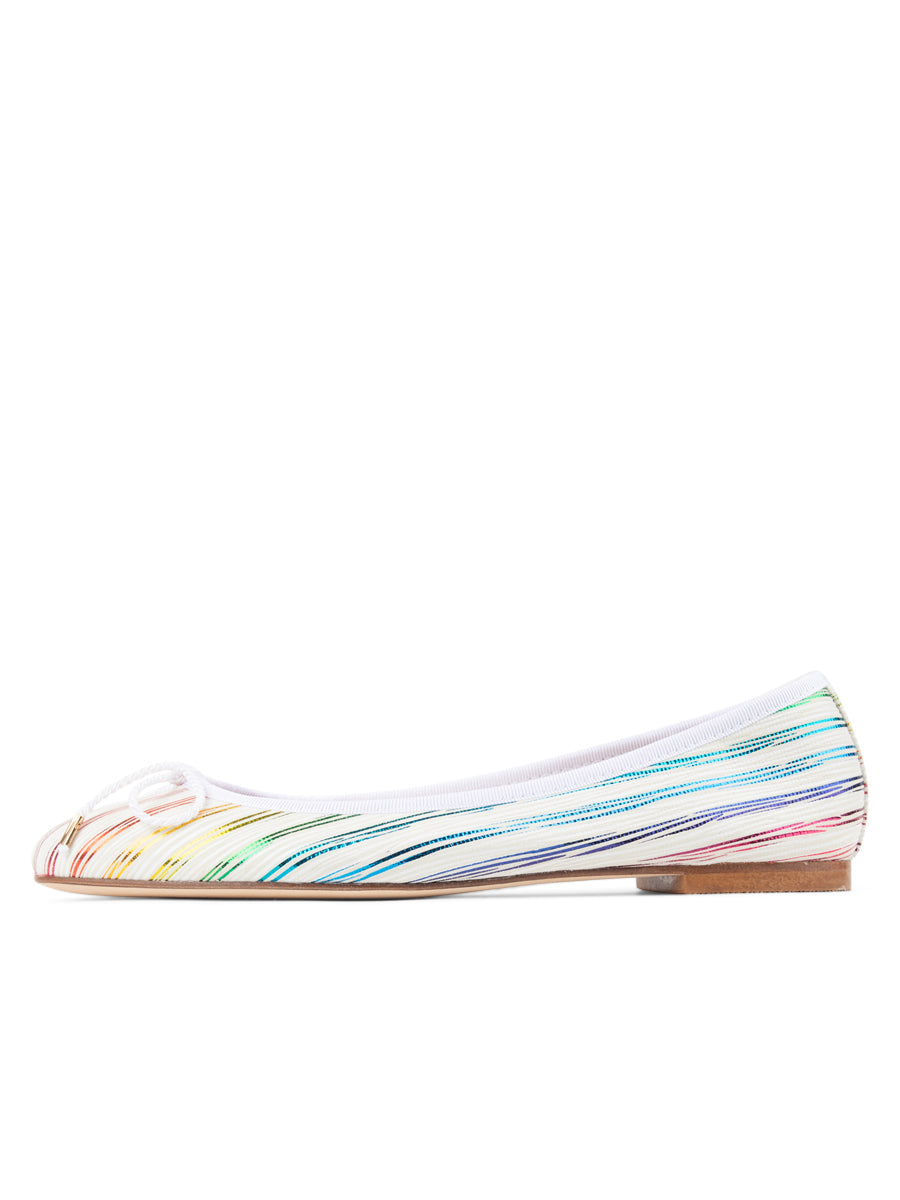 Luxe Rainbow Ballet Flat