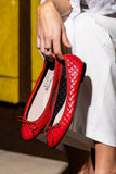 Lido Quilted Leather Ballet Flat