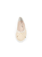 Bravo Lug Sole Ballet in Perforated Leather