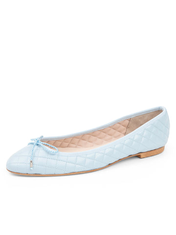Lido Quilted Leather Ballet Flat