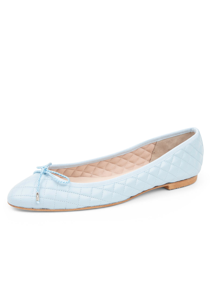 Lido Quilted Leather Ballet Flat