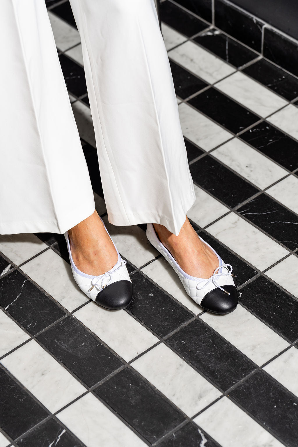 Best Quilted Leather Ballet Flat