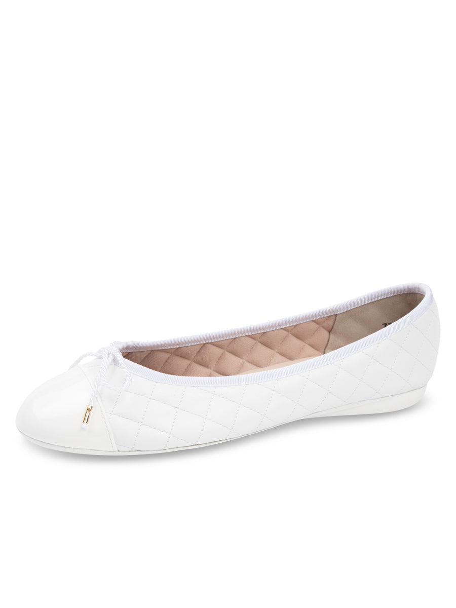 Best Quilted Leather Ballet Flat