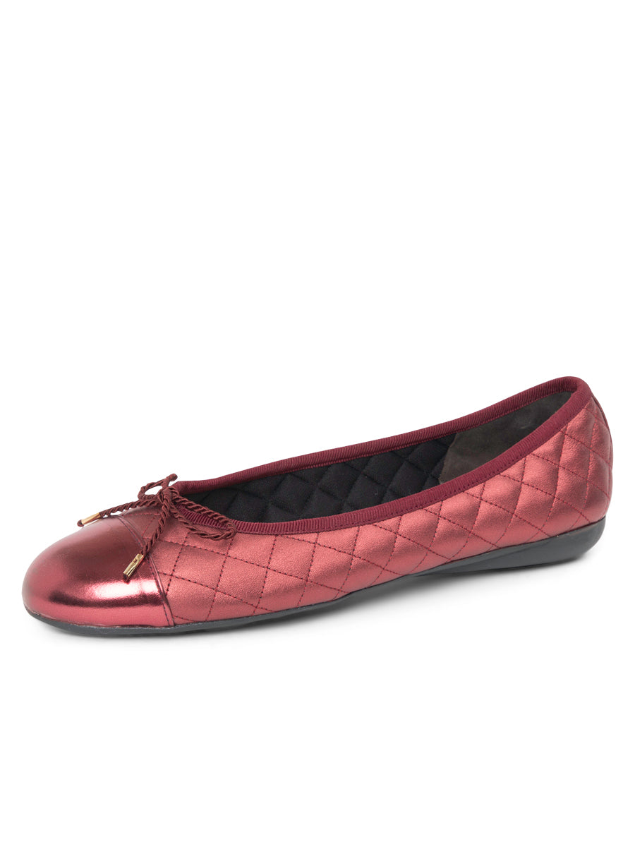 Best Quilted Leather Ballet Flat