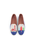 Needlepoint Loafer in Lighthouse & Buoy