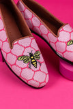 Needlepoint Loafer in Honeycomb