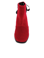 Veronica Velvet Ribbon Bootie