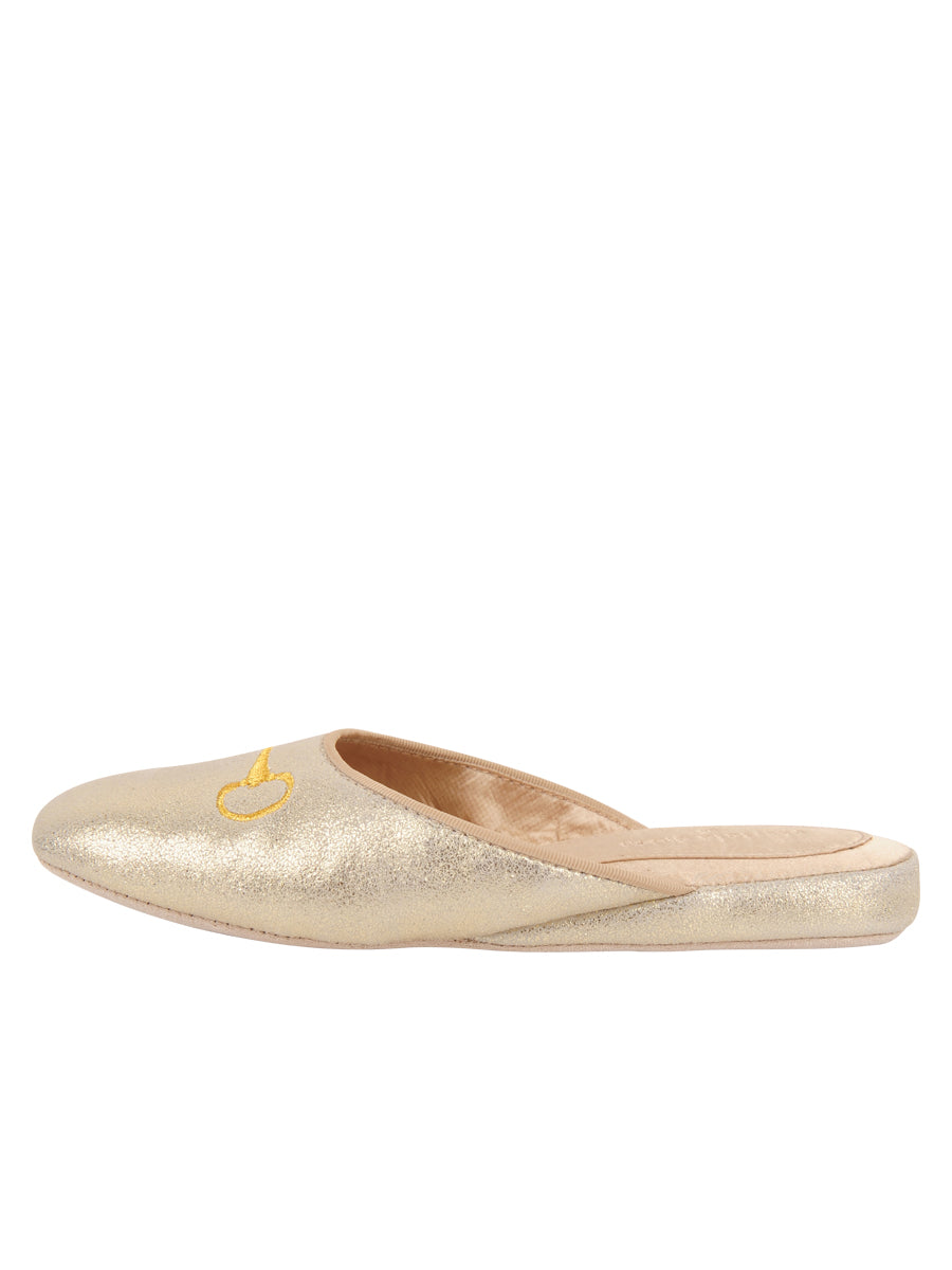 Milano Embroidered Slipper