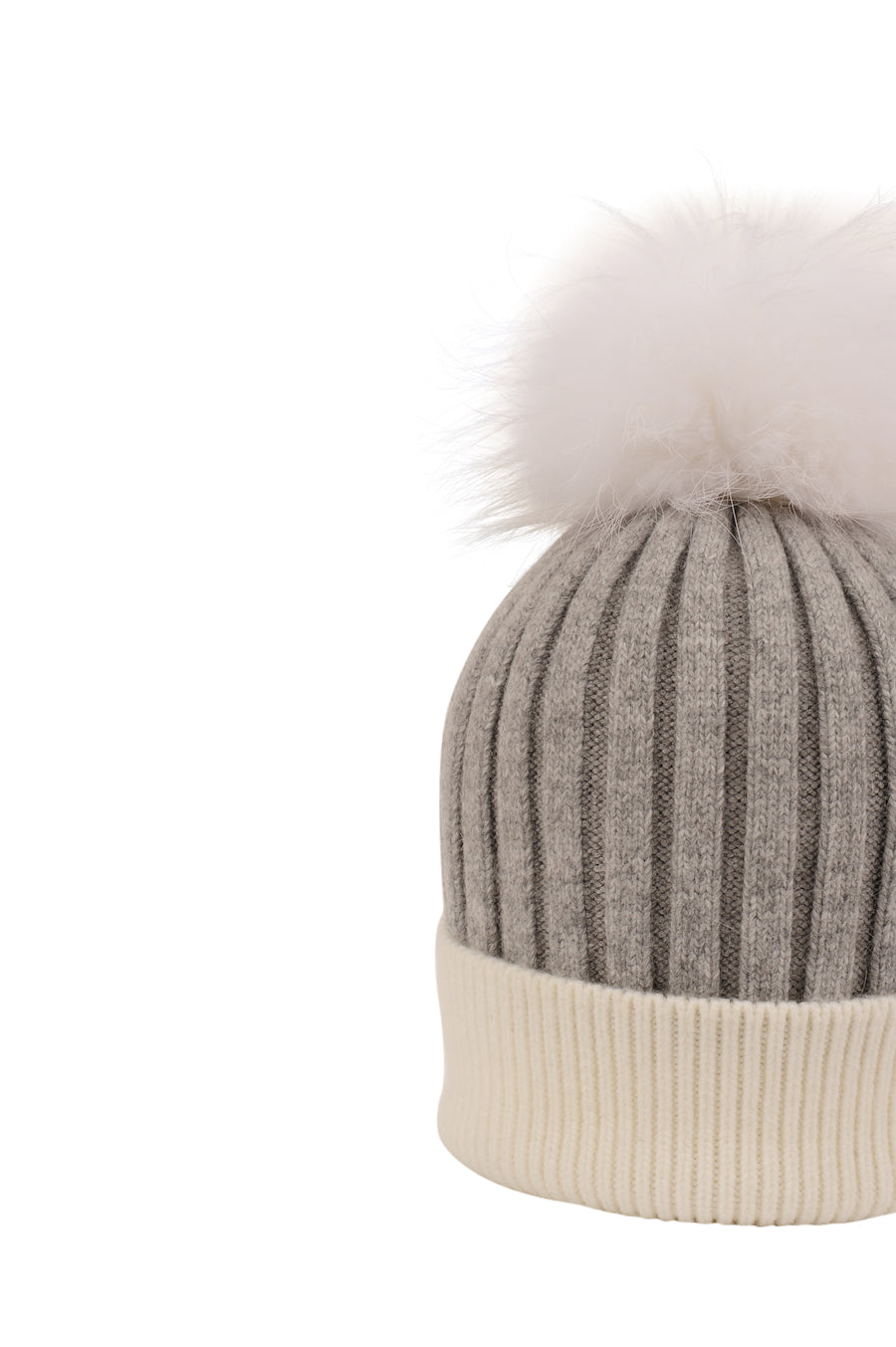 Knit Pom Pom Hat