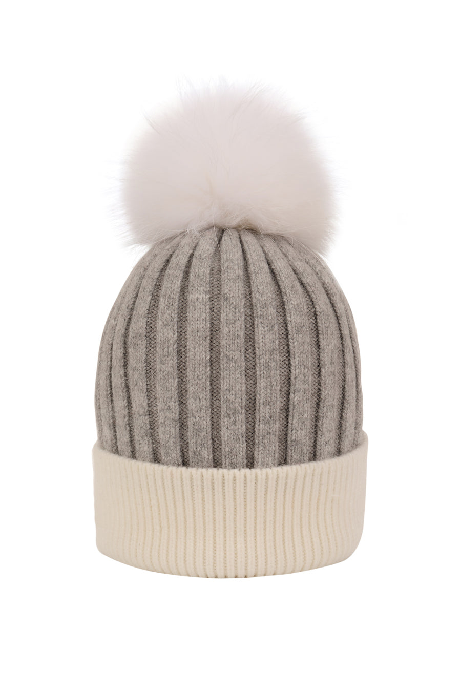 Knit Pom Pom Hat