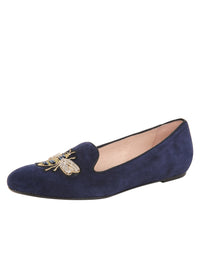 Navy Suede