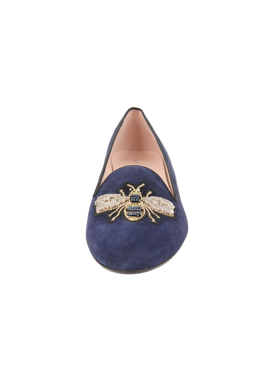 Bee Smoking Slipper Flat