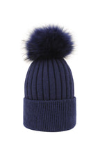 Knit Pom Pom Hat