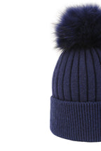 Knit Pom Pom Hat