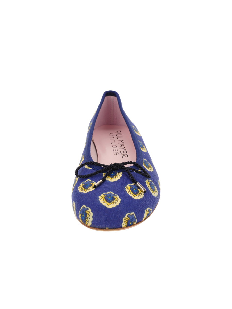 Country Provençale Fabric Ballet Flat